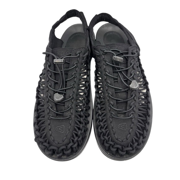 Keen Men's Uneek 02 Water Shoes Sandals Black - Size 12 - Picture 1 of 9